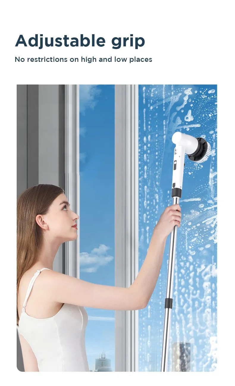 7 In 1 Adjustable Electric Cleaning Brush