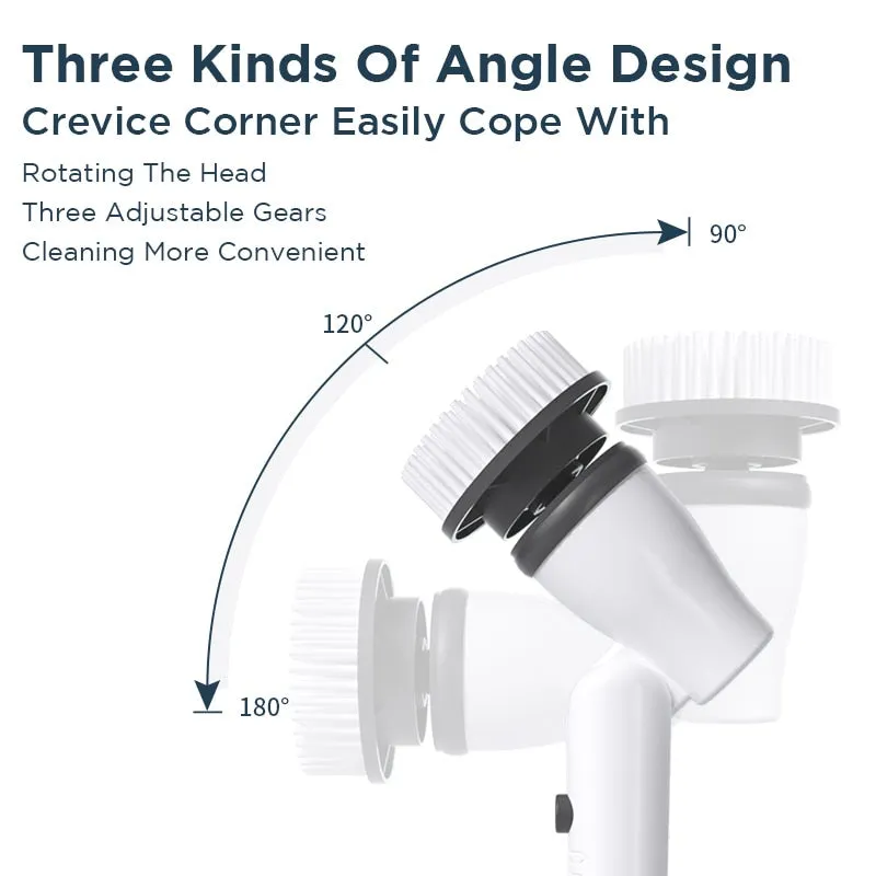 7 In 1 Adjustable Electric Cleaning Brush