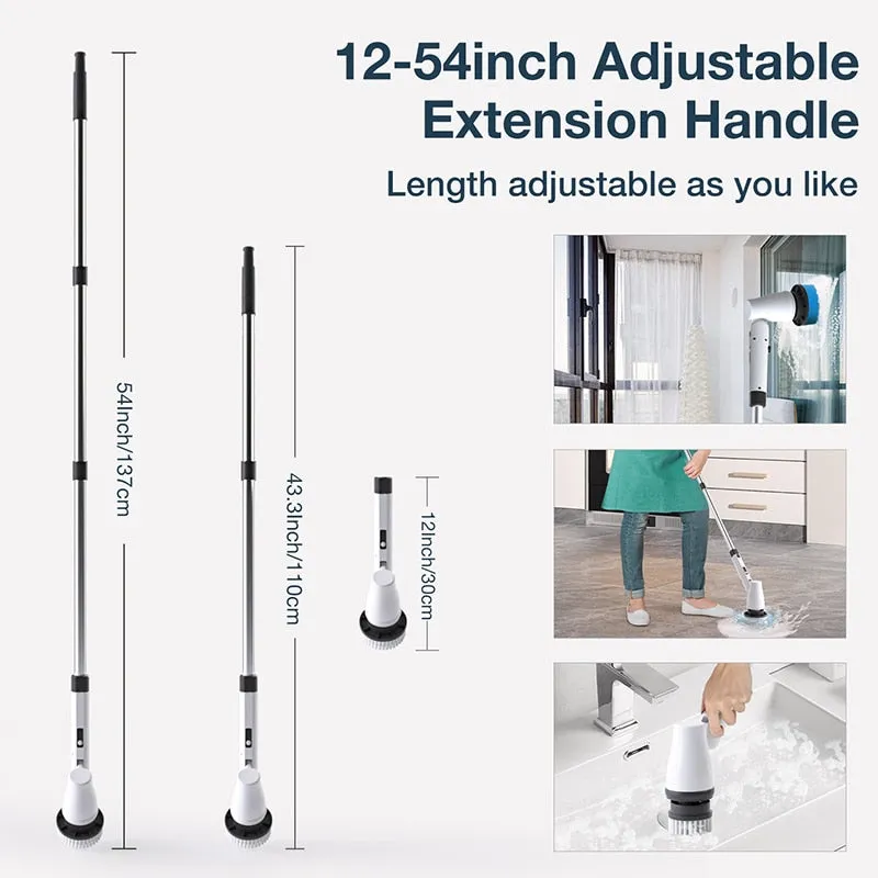 7 In 1 Adjustable Electric Cleaning Brush