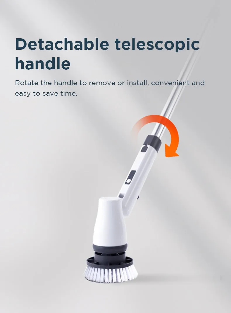 7 In 1 Adjustable Electric Cleaning Brush