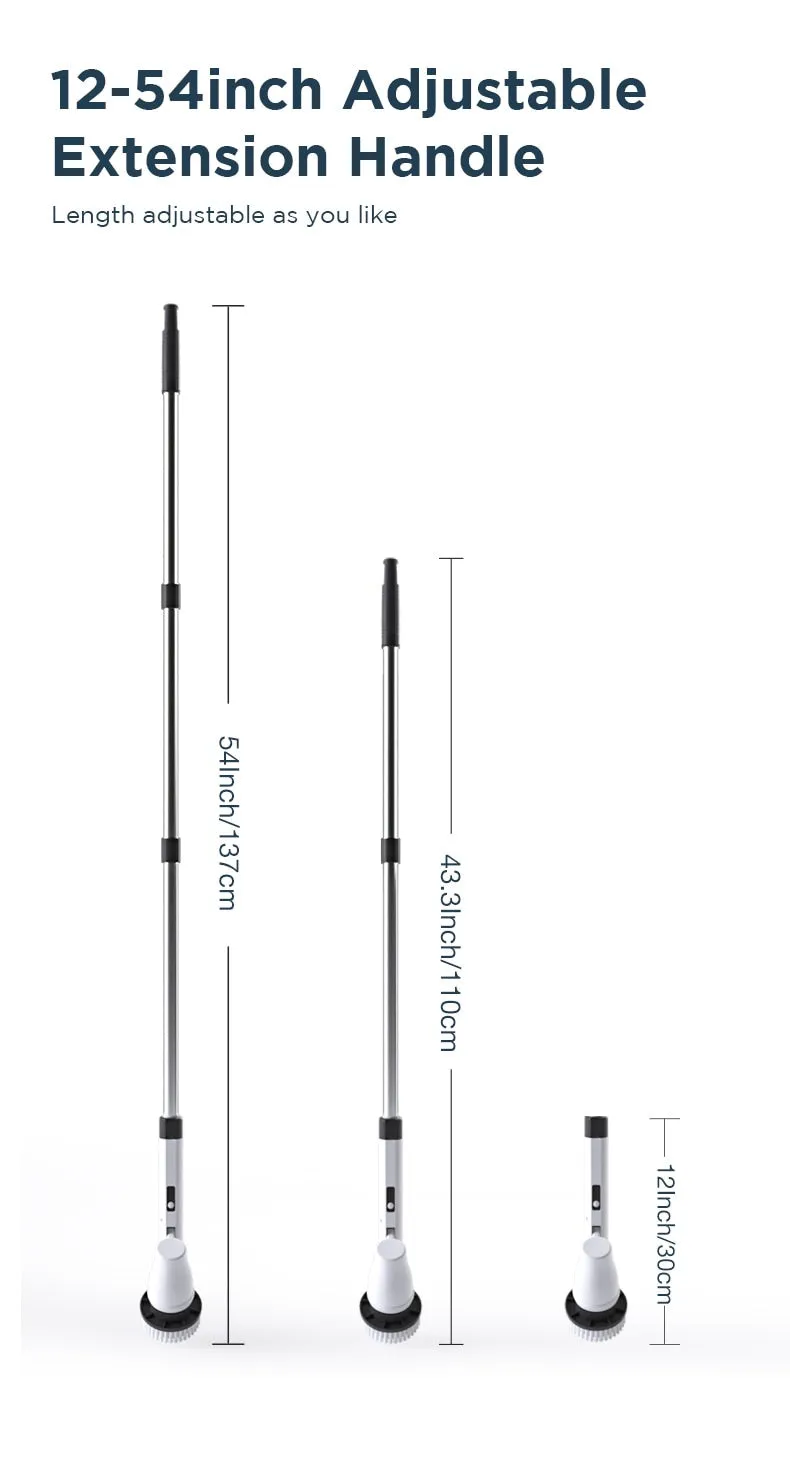 7 In 1 Adjustable Electric Cleaning Brush