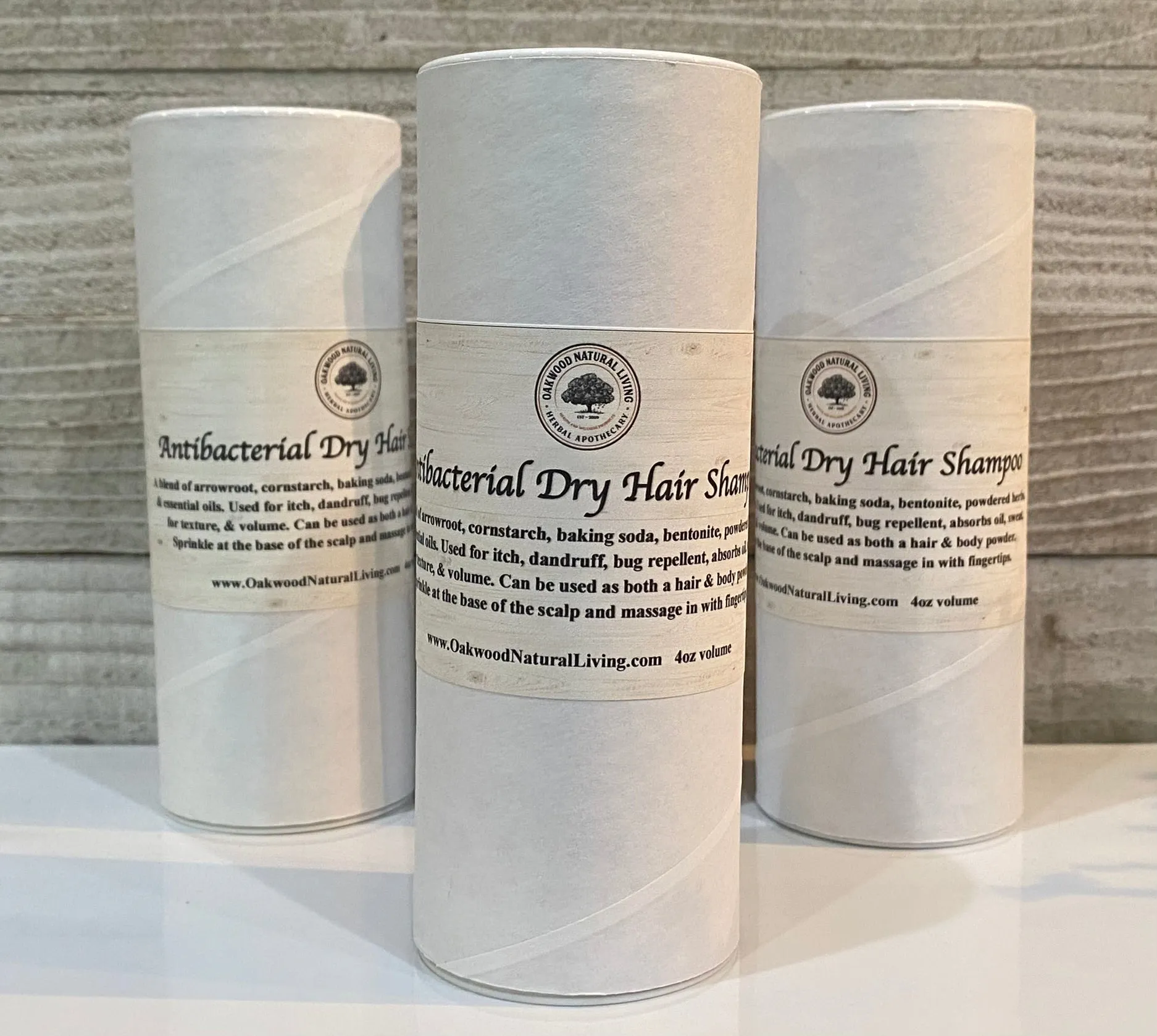 Antibacterial Body & Dry Hair Shampoo Powder