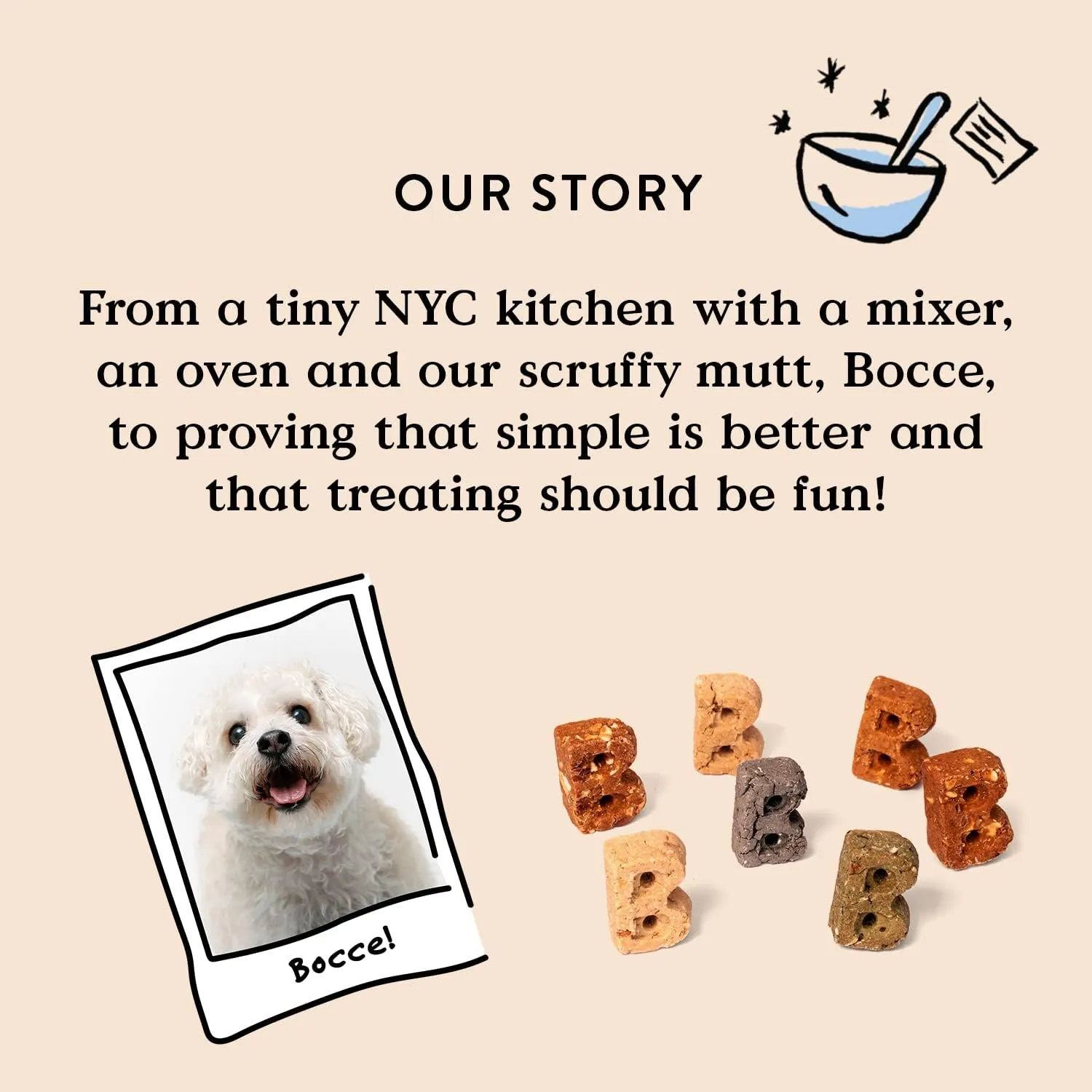 Bocce's Bakery PB   Blueberry Crispies Low-Calorie Wheat-Free Dog Treats, 10 oz