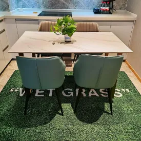 Carpet Wet Grass Rug Carpet Living Room Decoration Carpet Bedroom Bedside Bay Window Area Rugs Sofa Floor Mat Rugs (23.62 in x 35.43 in), Green.