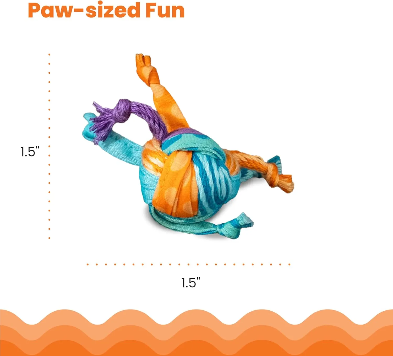 Catstages Tons of Tails Dental Catnip Cat Toy