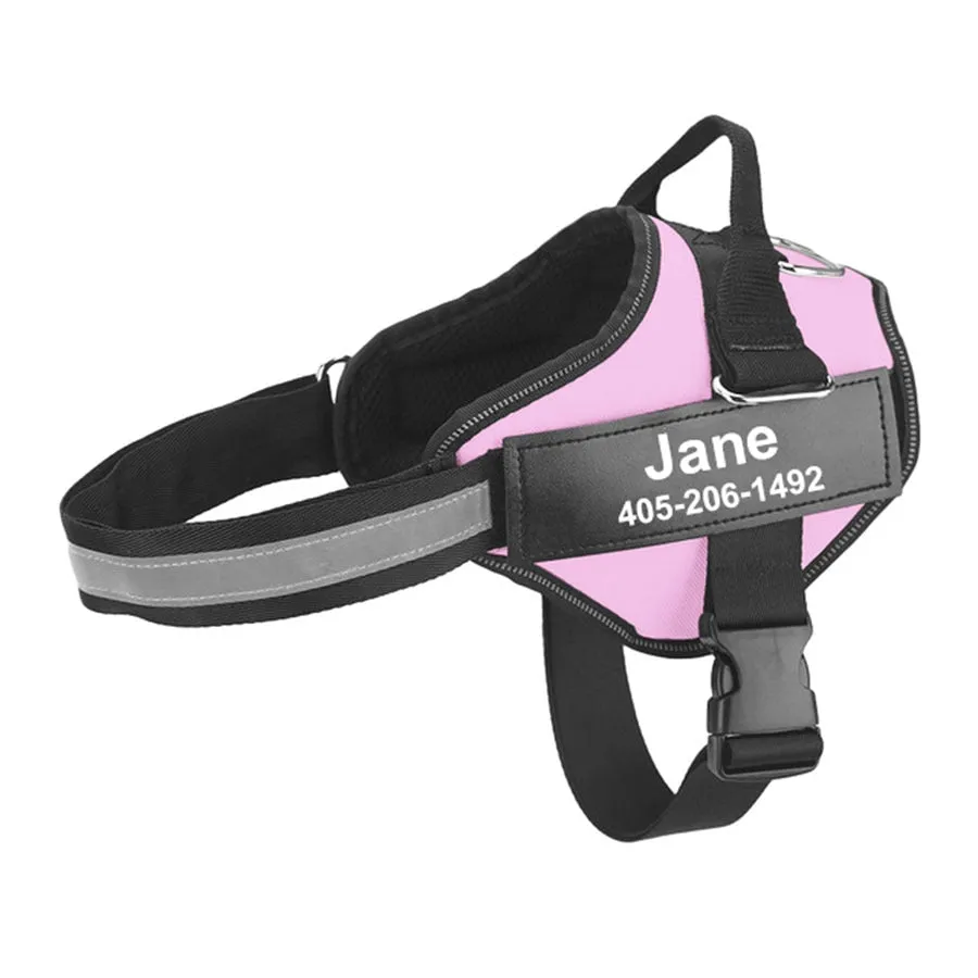 Dog Harness NO PULL Reflective Breathable Adjustable Harness