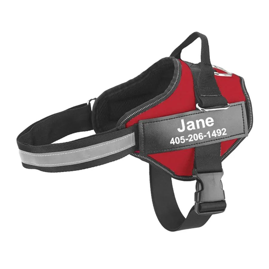 Dog Harness NO PULL Reflective Breathable Adjustable Harness