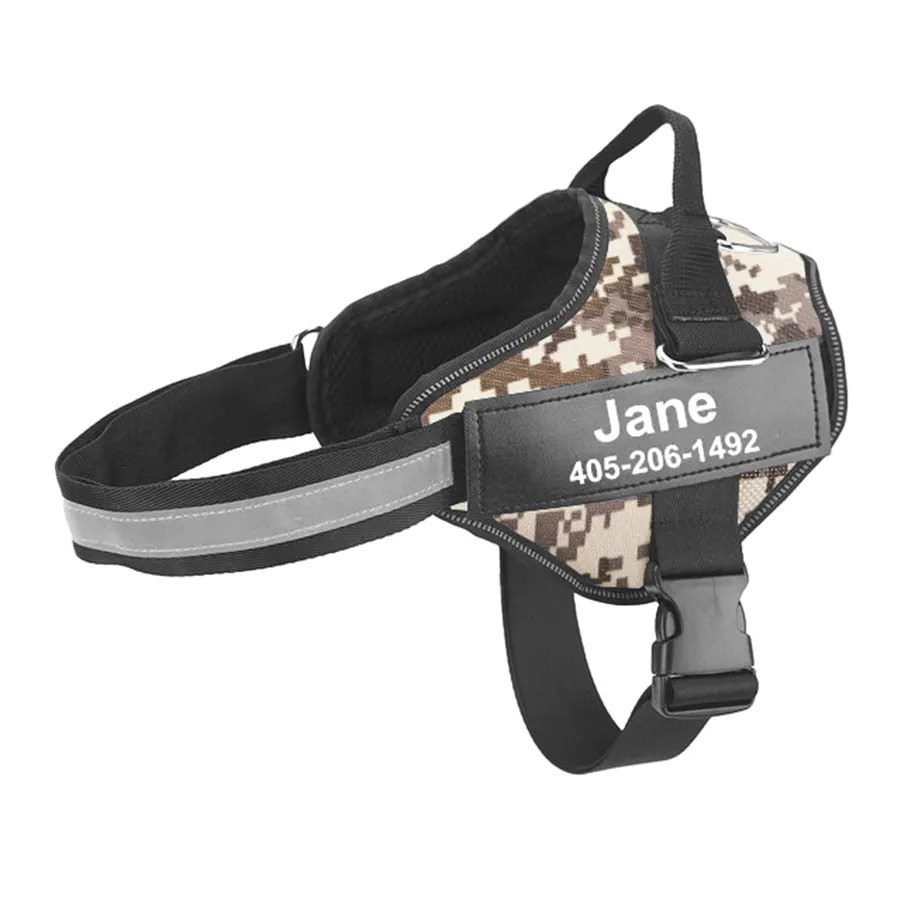 Dog Harness NO PULL Reflective Breathable Adjustable Harness