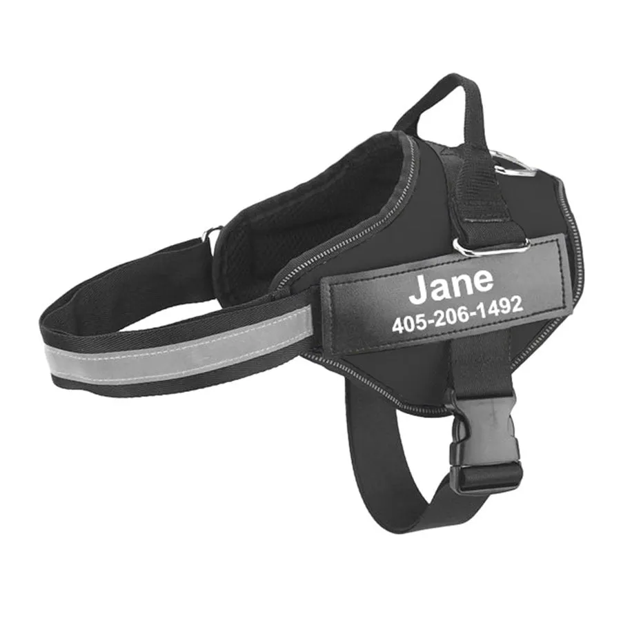 Dog Harness NO PULL Reflective Breathable Adjustable Harness