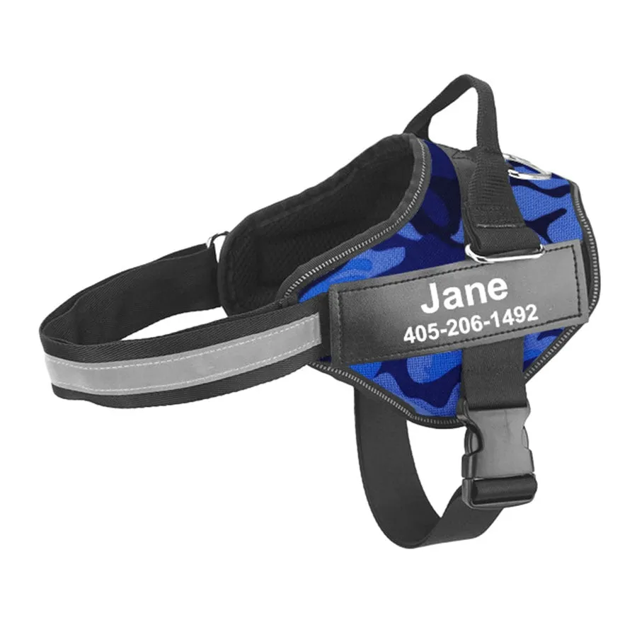 Dog Harness NO PULL Reflective Breathable Adjustable Harness