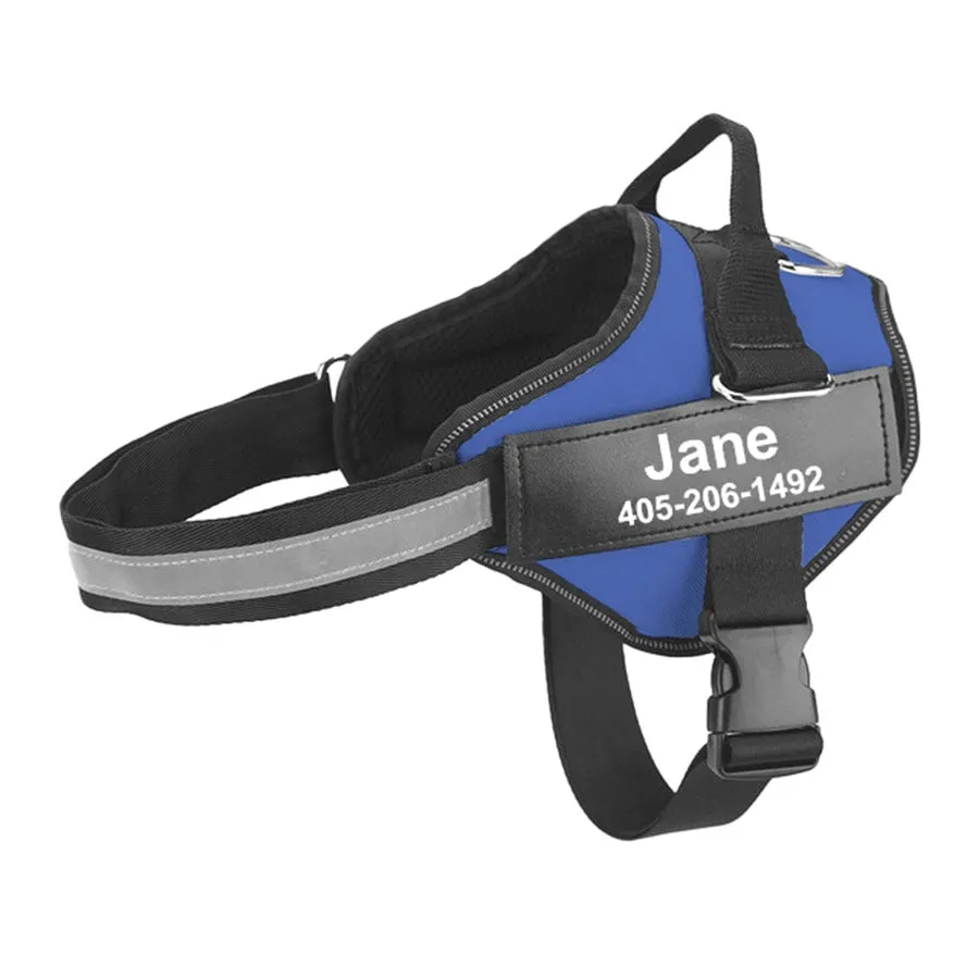 Dog Harness NO PULL Reflective Breathable Adjustable Harness