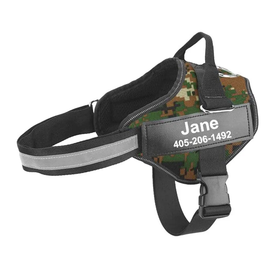 Dog Harness NO PULL Reflective Breathable Adjustable Harness