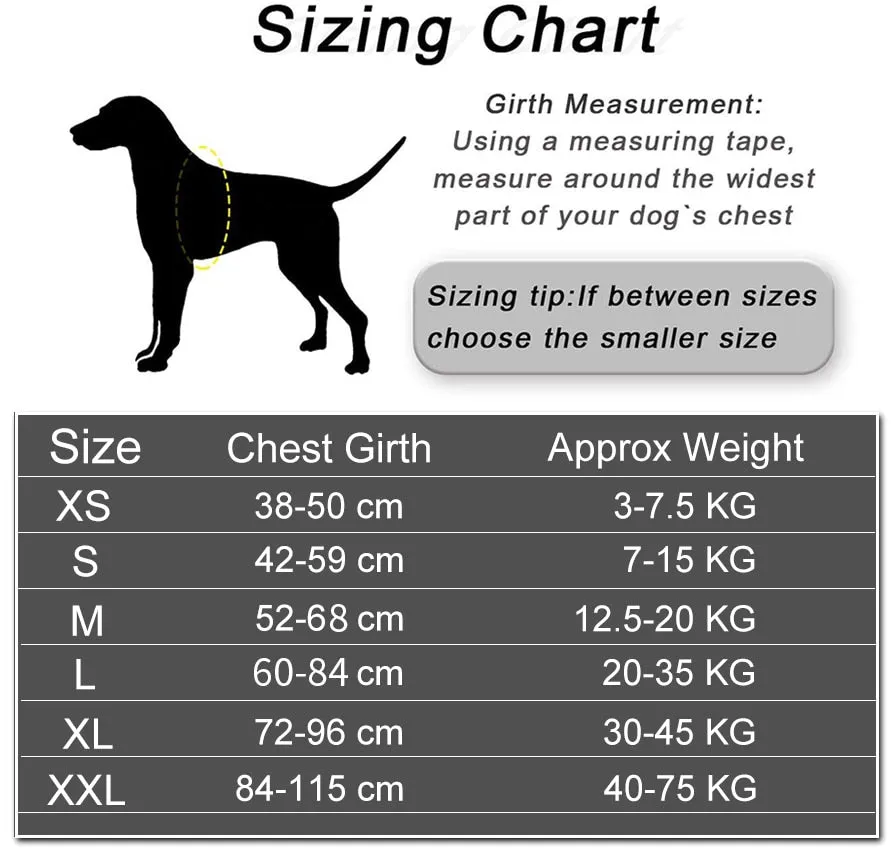 Dog Harness NO PULL Reflective Breathable Adjustable Harness