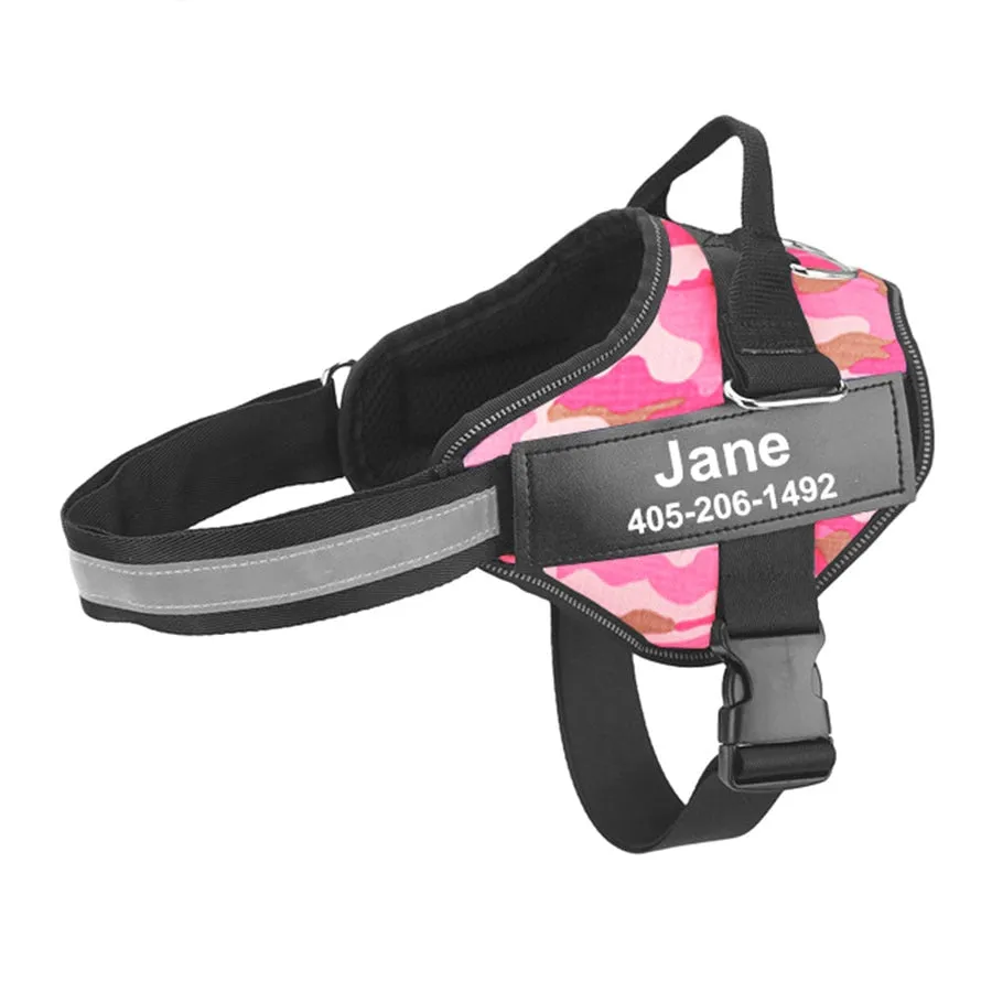 Dog Harness NO PULL Reflective Breathable Adjustable Harness