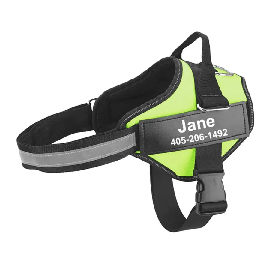 Dog Harness NO PULL Reflective Breathable Adjustable Harness