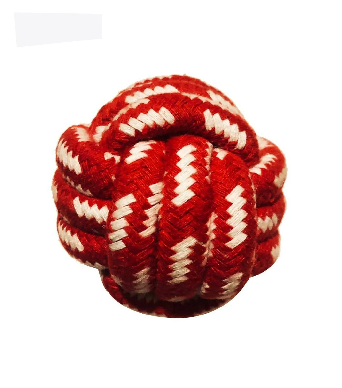 Dog Rope Ball Toys, Puppy Bite Ball, 100% Cotton, 2.8 inch - AST Color (3 Pack)
