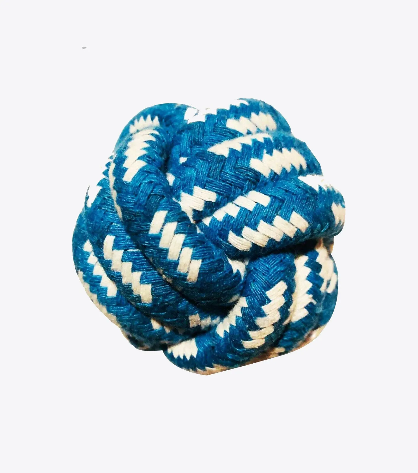 Dog Rope Ball Toys, Puppy Bite Ball, 100% Cotton, 2.8 inch - AST Color (3 Pack)