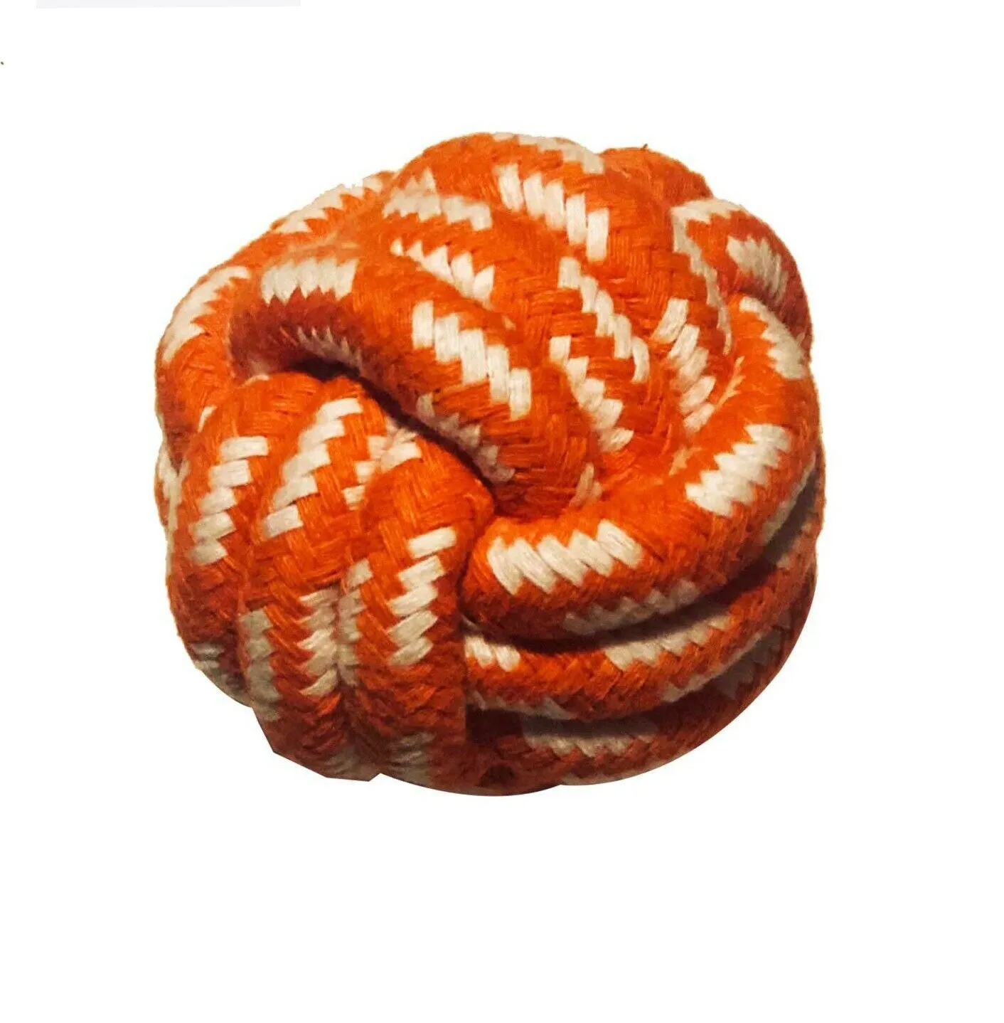 Dog Rope Ball Toys, Puppy Bite Ball, 100% Cotton, 2.8 inch - AST Color (3 Pack)