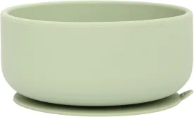 dollop Silicone Suction Bowl | BPA Free | Dishwasher & Microwave Safe (Soft Eucalyptus)