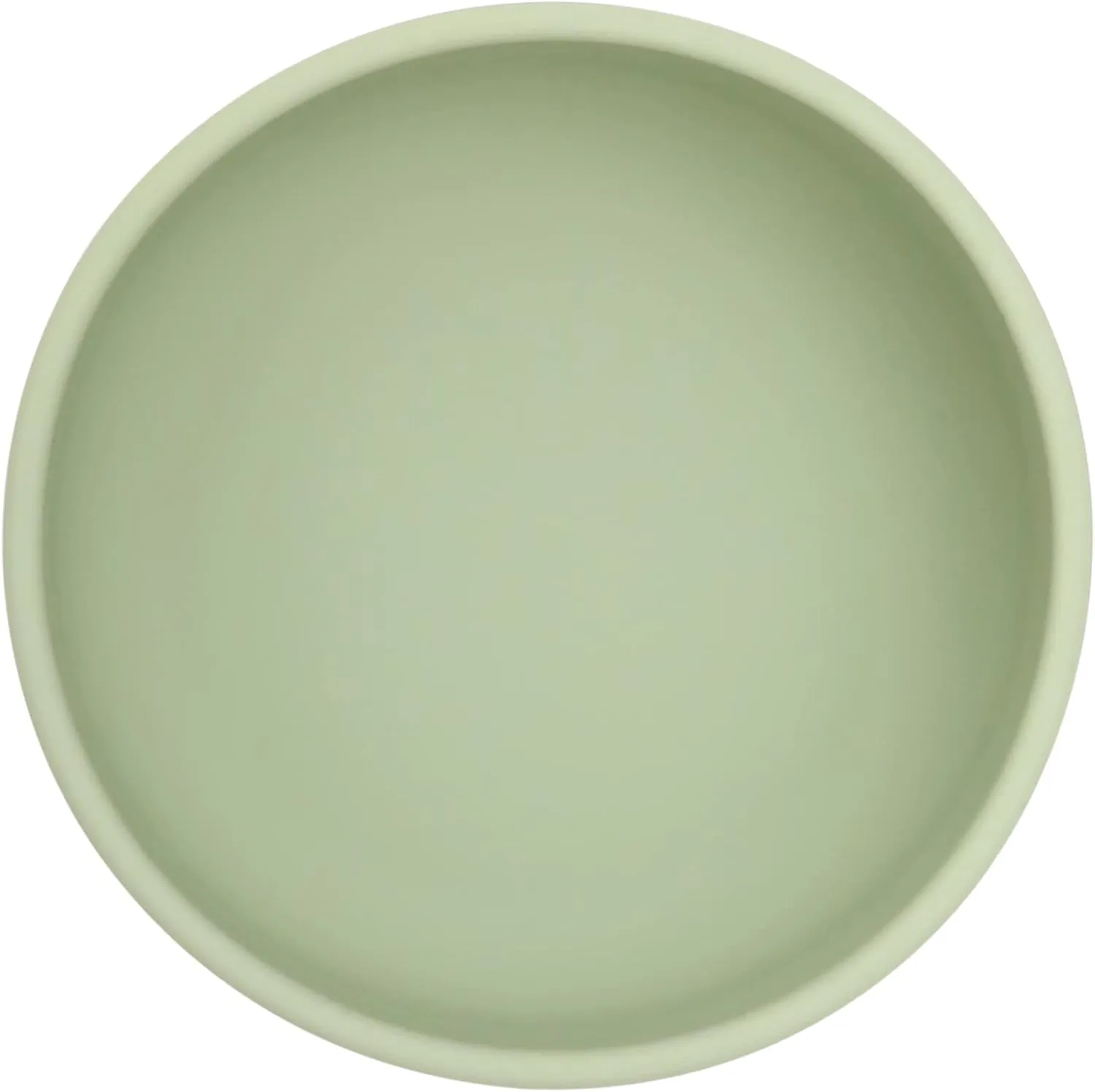 dollop Silicone Suction Bowl | BPA Free | Dishwasher & Microwave Safe (Soft Eucalyptus)