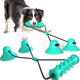 Double Suction Multifunction Molar Chewy Dog Toy