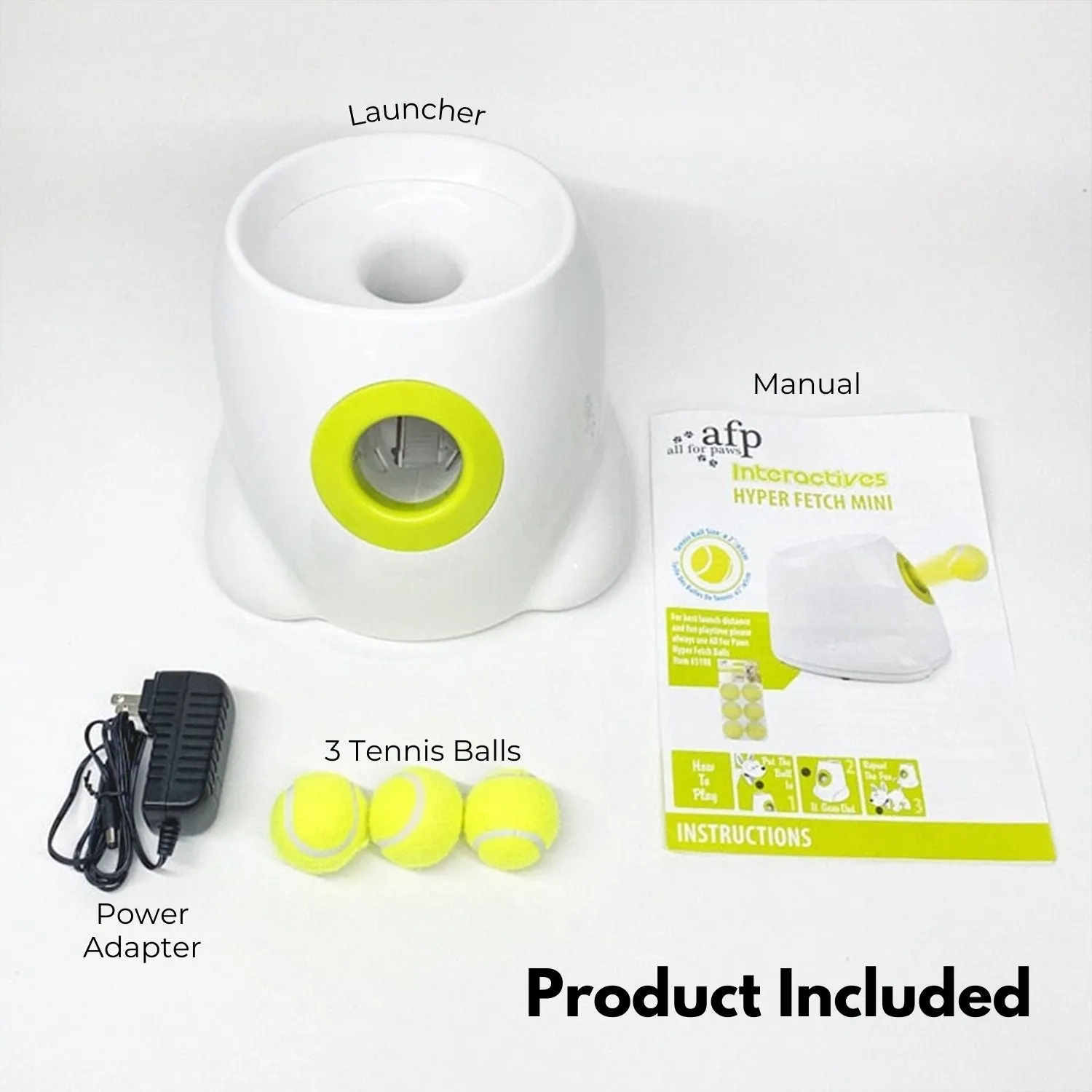 Floofi - Automatic Ball Launcher - Green