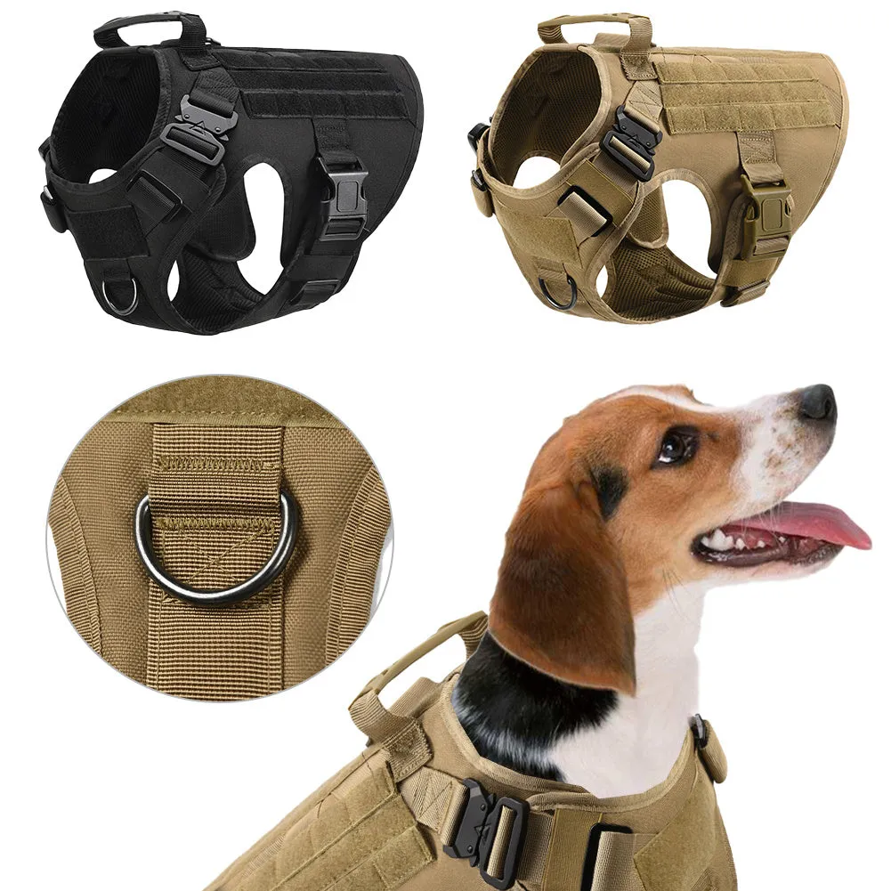 German Shepherd Military Tactical Adjustable Dog Harness - GlamzLife