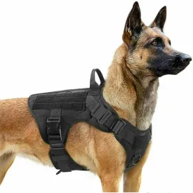 German Shepherd Military Tactical Adjustable Dog Harness - GlamzLife