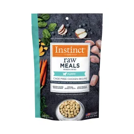 Instinct The Raw Brand Dog Raw Meals Puppy Freeze-Dried Cage-Free Chicken Recipe 9.5oz
