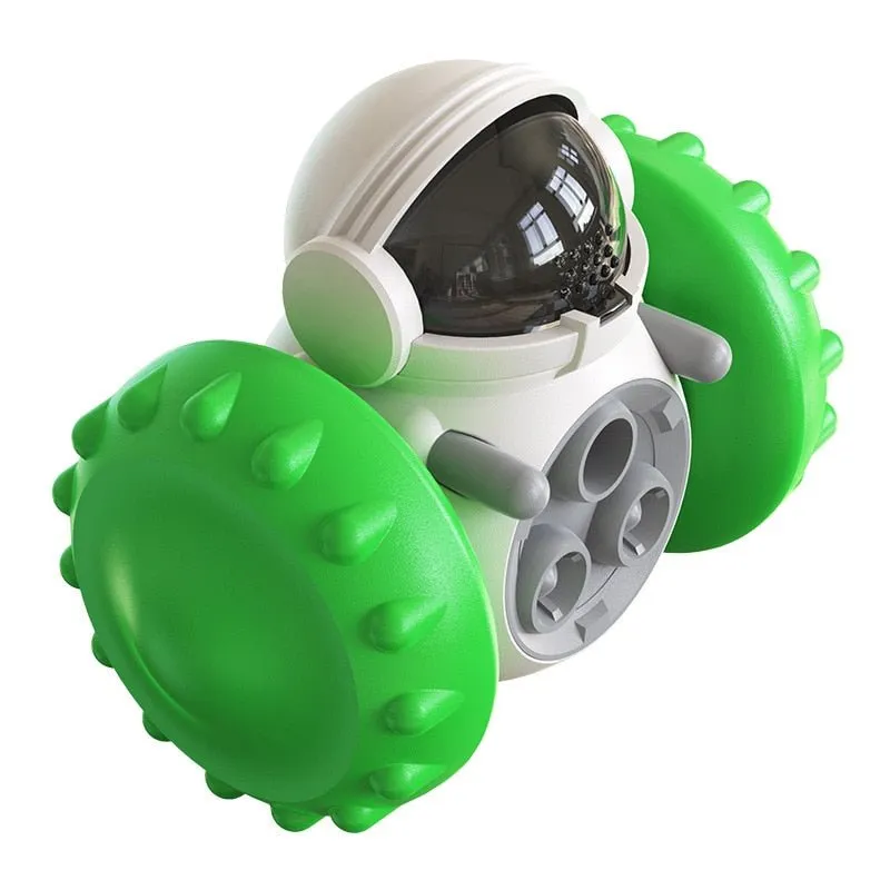 Interactive Dog Puzzle Toy Treat Dispenser Robot