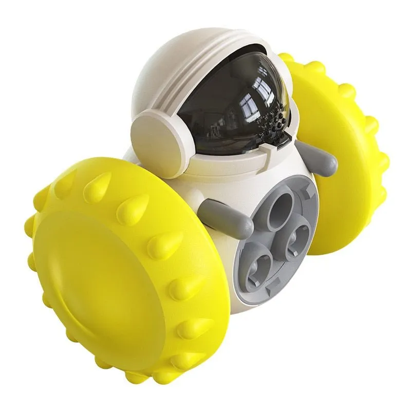 Interactive Dog Puzzle Toy Treat Dispenser Robot