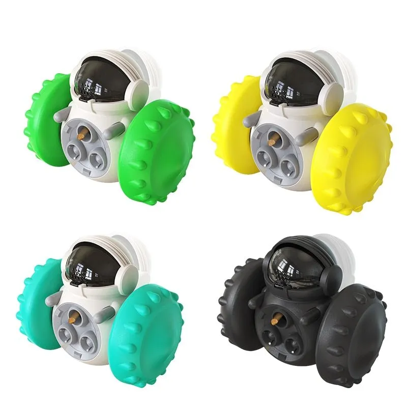 Interactive Dog Puzzle Toy Treat Dispenser Robot