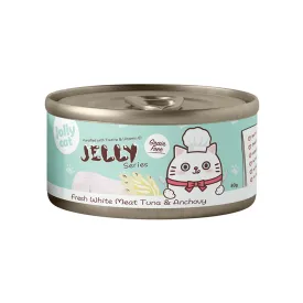 Jolly Cat Jelly Series Fresh White Meat Tuna & Anchovy 80g