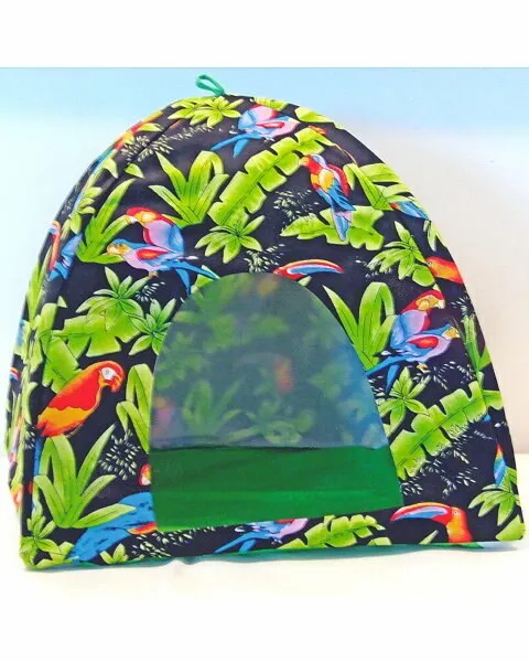Kozy Bird Haven Pet Tent Large Dual Entrance