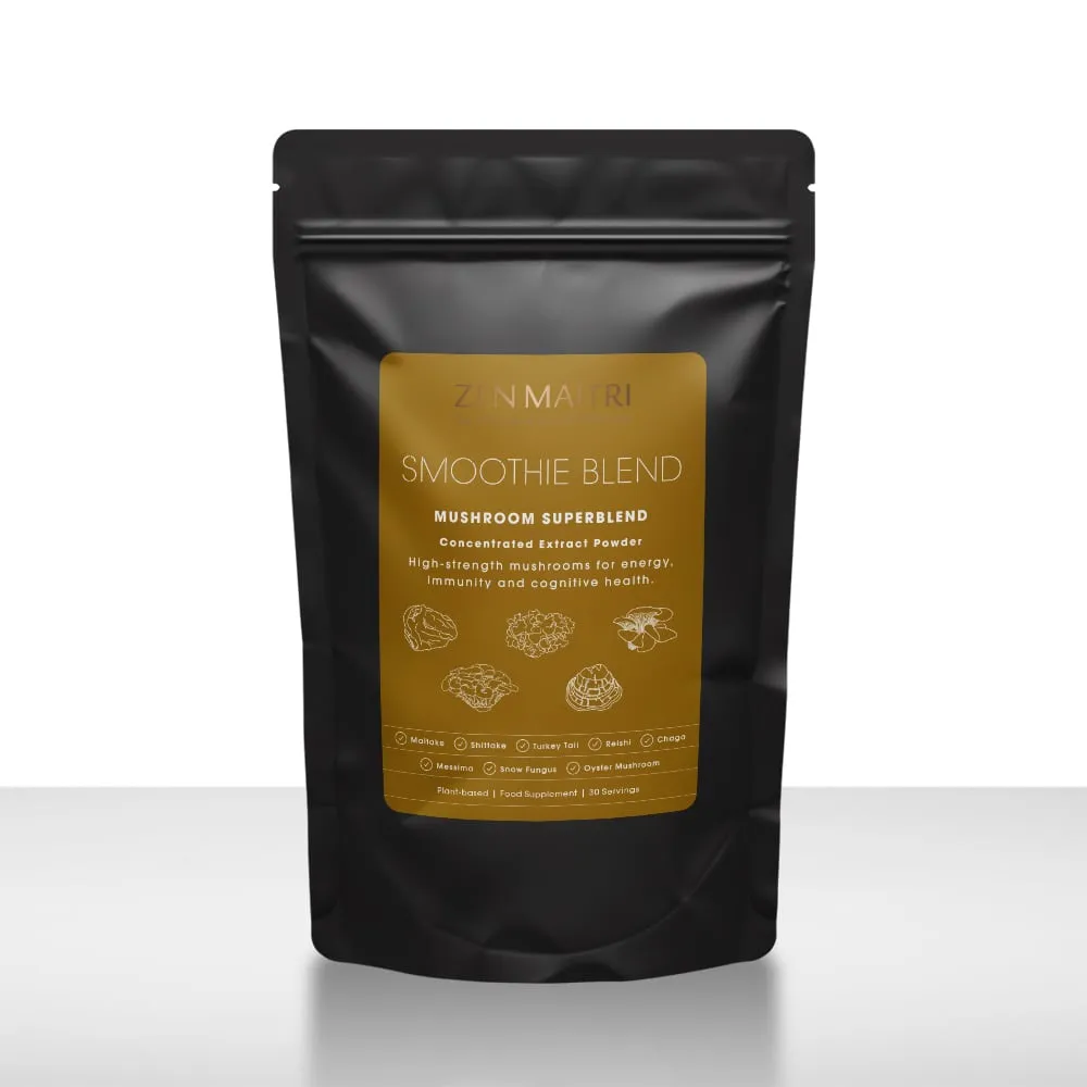 Mushroom Superblend | High Extract Strength for 360° Health Support (80g)