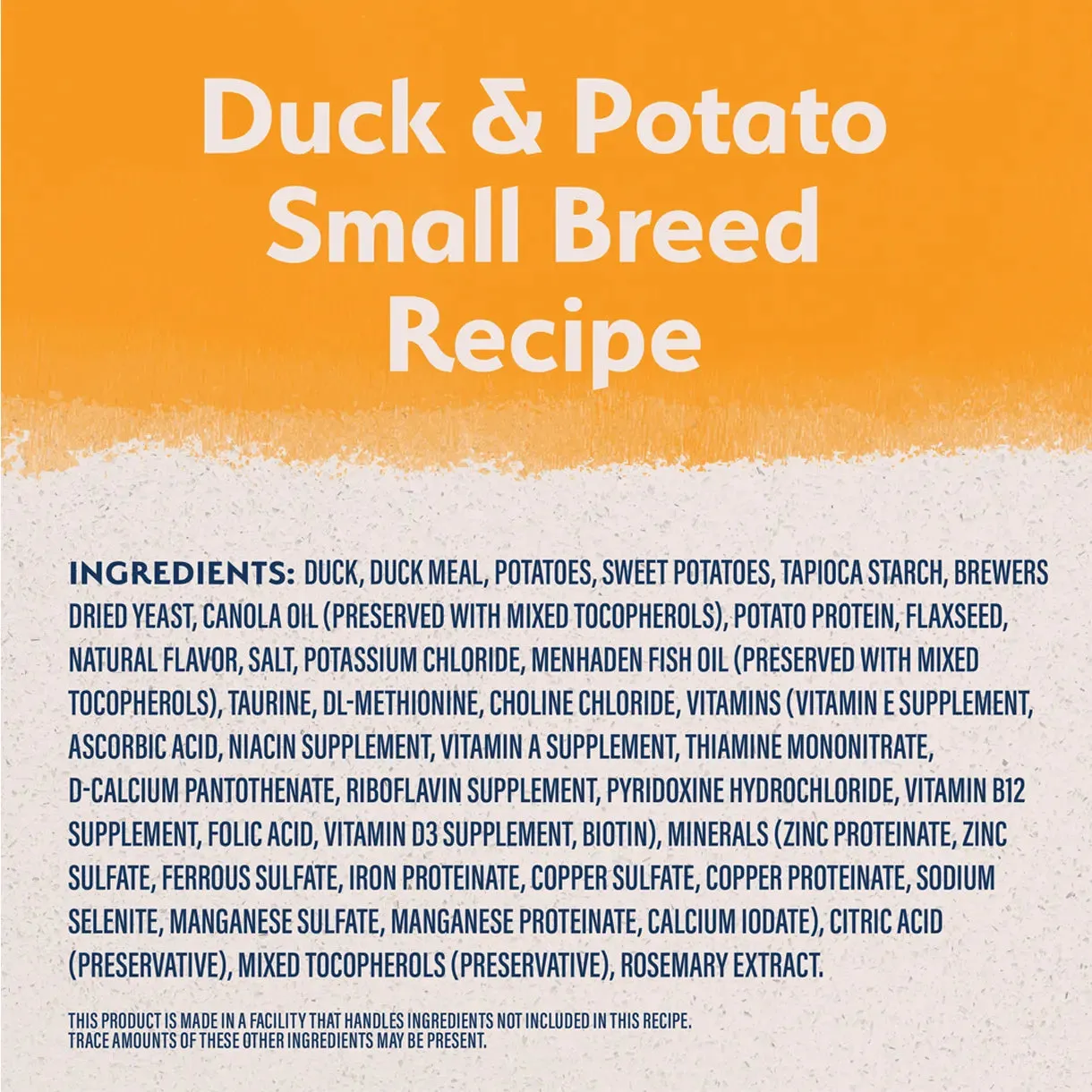 Natural Balance - Grain Free Duck & Potato Small Breed Recipe