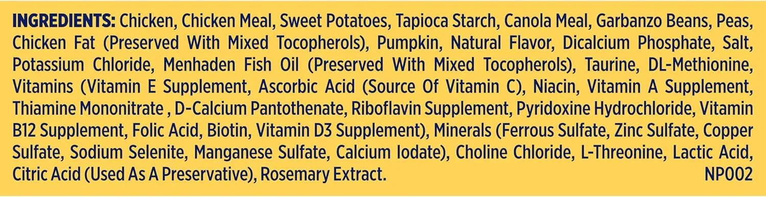 Natures Recipe Grain Free Puppy Chicken, Sweet Potato & Pumpkin Recipe Dry Dog Food, 12 lb. Bag