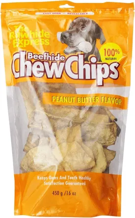 Peanut Butter Flavored Dog Chew, 1-Pound