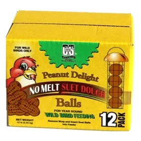 Peanut Delight Suet Balls, 12 pack