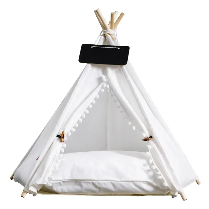 Pet Teepee Dog Bed Tent House