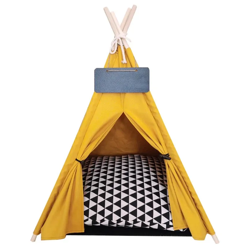 Pet Teepee Dog Bed Tent House