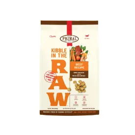 Primal Kibble in the Raw Beef Freeze-Dried Dog Food