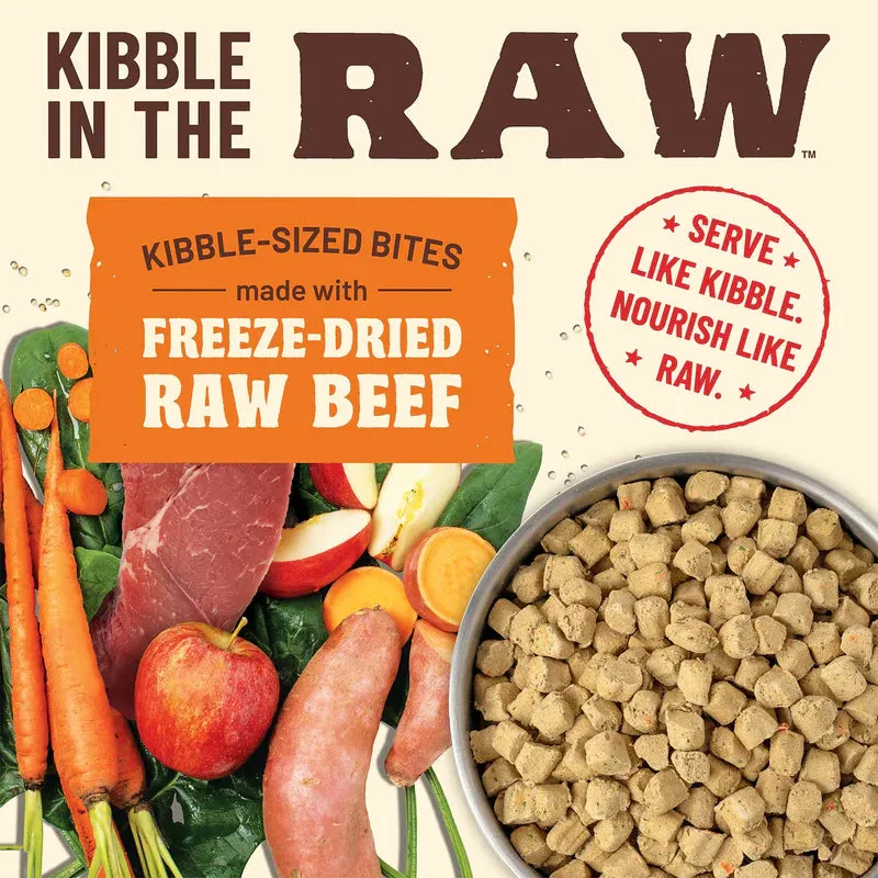 Primal Kibble in the Raw Beef Freeze-Dried Dog Food