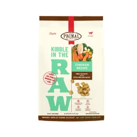 Primal Kibble in the Raw Chicken Freeze-Dried Dog Food