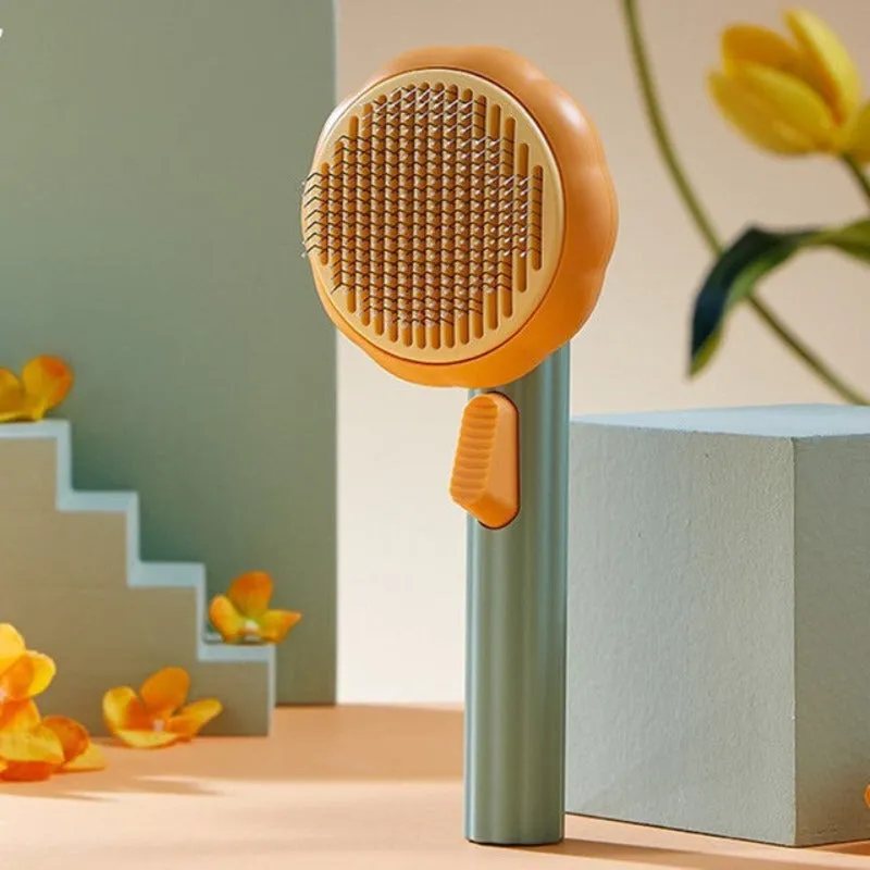 PumpkinPet Brush Self Cleaning Brush