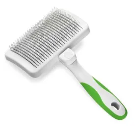 Self-Cleaning Slicker Brush
