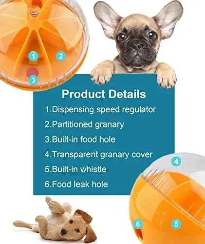 Squeaky Puppy Puzzle Toy for Boredom Slow Feeder