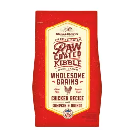 Stella & Chewy's Chicken Recipe with Pumpkin & Quinoa Raw Coated Kibble Wholesome Grains