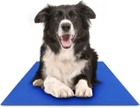 The Green Pet Shop Chillz Gel Mat, Large - Pressure-Activated Cooling Pad for Pets - Non-Toxic, No Water or Refrigeration Needed - Ideal for Home, Travel & Crates