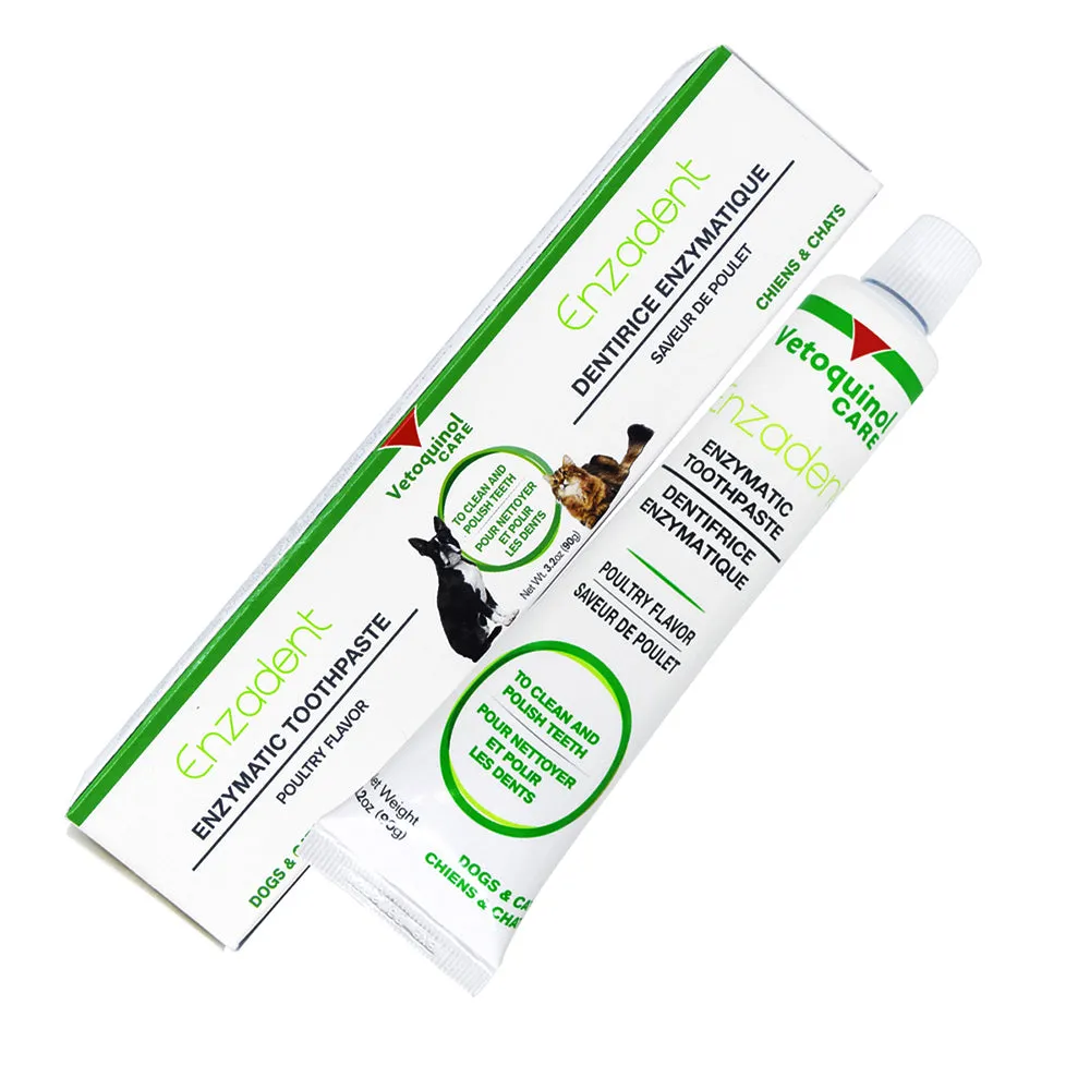Vetoquinol Care Enzadent Toothpaste Poultry For Dogs & Cats 90g